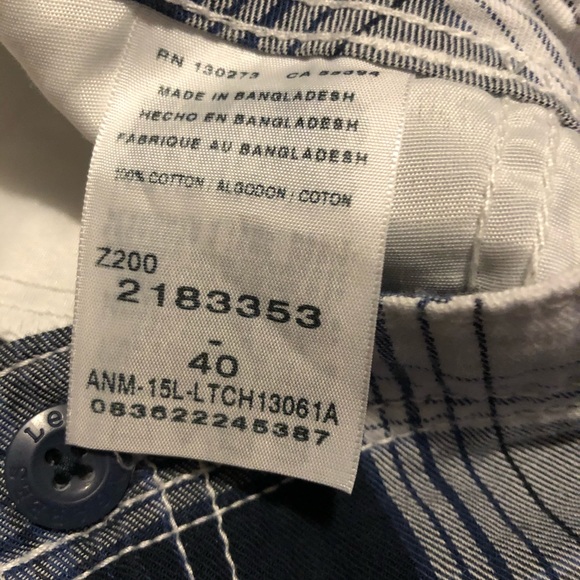 Lee Dungarees plaid cargo shorts - Picture 2 of 3